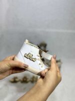 تصویرنیم بوت دخترانه مدل کورومی رنگ سفید