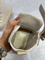 تصویرنیم بوت دخترانه مدل کورومی رنگ سفید2