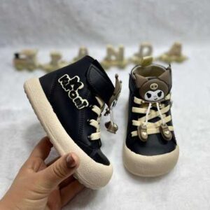 تصویرنیم بوت دخترانه مدل کورومی رنگ مشکی