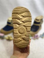 تصویر کفی نیمبوت بچگانه زمستانی طرح خرگوش عینکدار (داخل خز) رنگ کرمی 8