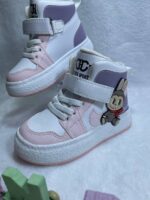 تصویر کتانی نیم‌بوت بچگانه مدل لبوبو رنگ صورتی 5