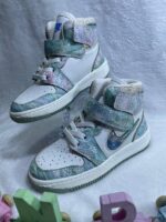 تصویر کتانی ساقدار بچگانه نایکی (Nike) مدل Air Jordan دراگون رنگ سبز 2