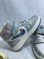 تصویرتک کتانی ساقدار بچگانه نایکی (Nike) مدل Air Jordan دراگون4