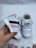 تصویر تک کتانی اسپرت بچگانه طرح سامبا (SAMBA) مدل لبه‌دار 4