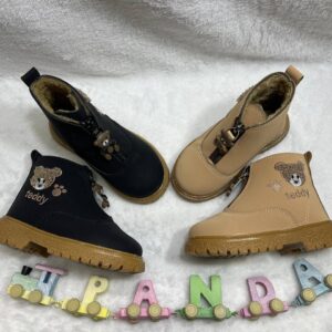 تصویر کلی نیم‌بوت بچگانه مدل تدی خرسی2