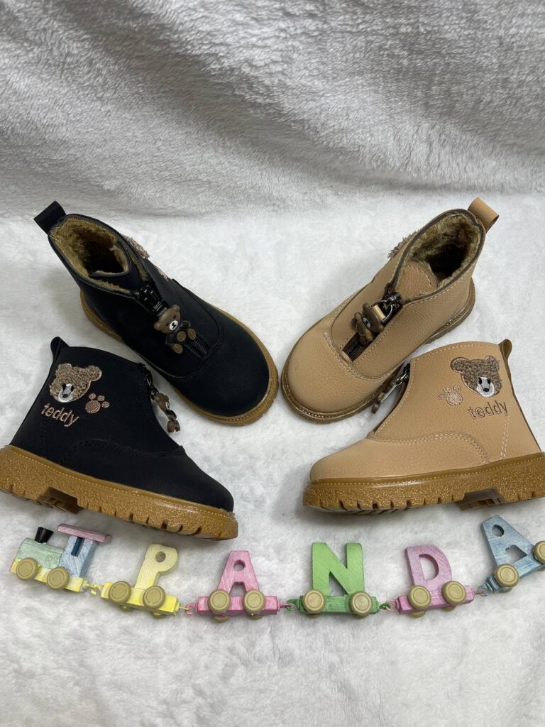 تصویر کلی نیم‌بوت بچگانه مدل تدی خرسی2