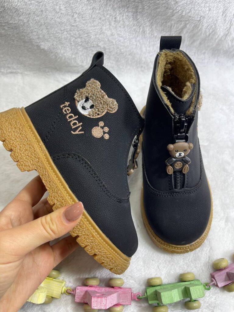 تصویر اصلی نیم‌بوت بچگانه مدل تدی خرسی