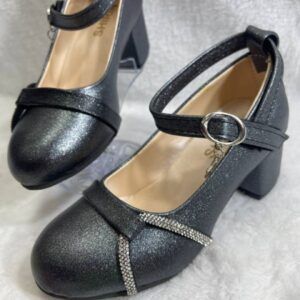 تصویر تک کفش مجلسی دخترانه مدل شیرین رنگ مشکی 2