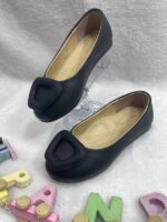 تصویر تک ر رنگ مشکی 9 کفش کالج دخترانه مدل Pars Pa