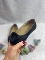 تصویر مشکی تک کفش کالج دخترانه مدل Pars Pa 8