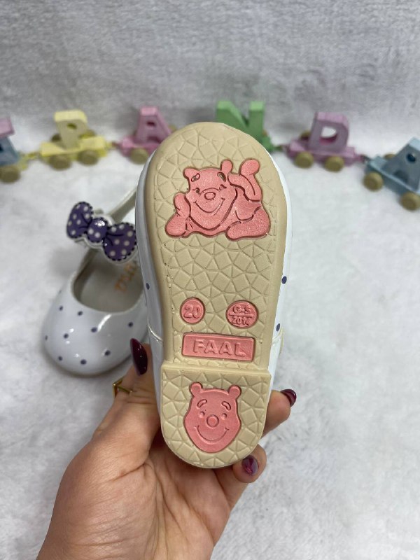 تصویر کفی کفش عروسکی نوزادی مدل آدرینا 2